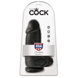 King Cock Gode Chubby noir 18 x 7.6cm